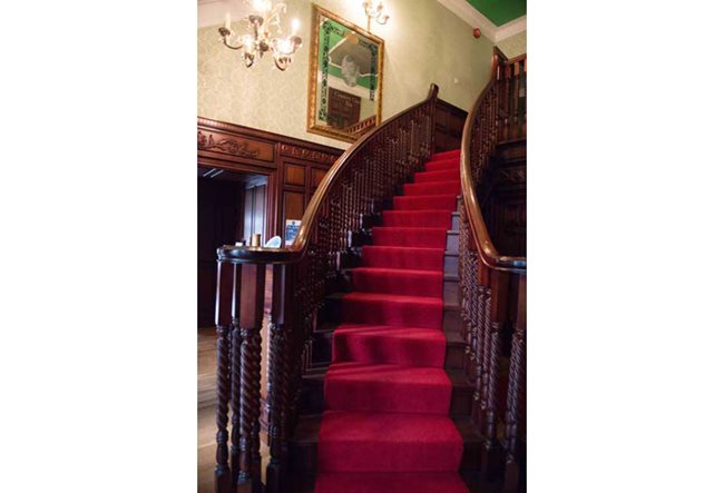 Creeve House Inn staircase